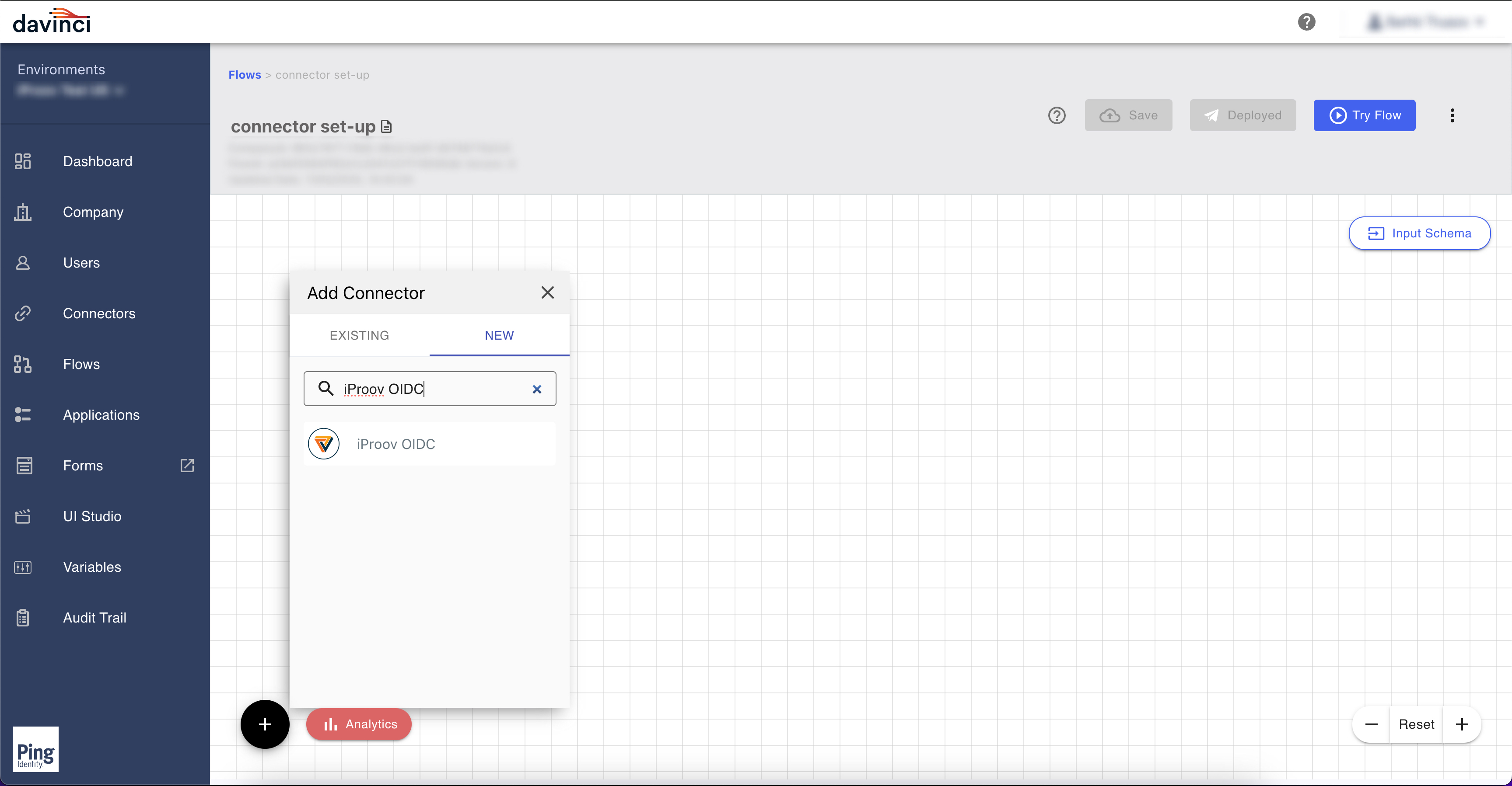 Ping add iProov OIDC connector